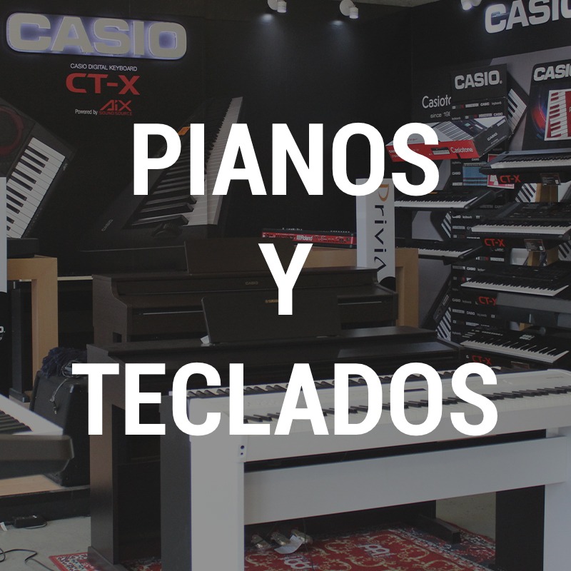 Pianos y teclados